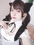 [Cosplay] Natsuko夏夏子 猫耳女仆