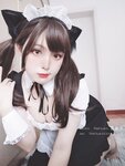 [Cosplay] Natsuko夏夏子 猫耳女仆