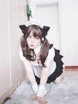 [Cosplay] Natsuko夏夏子 猫耳女仆