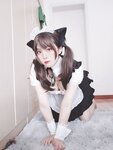 [Cosplay] Natsuko夏夏子 猫耳女仆