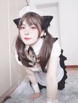 [Cosplay] Natsuko夏夏子 猫耳女仆