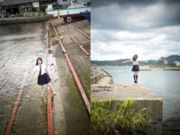 [Photobook] 白桃はな ヘアヌード写真集 恋は桃色