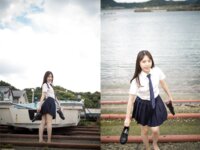[Photobook] 白桃はな ヘアヌード写真集 恋は桃色