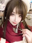 [Cosplay] rioko 凉凉子 - Christmas Elk Set 圣诞麋鹿套装