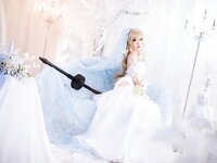 [Cosplay] 焖焖碳 - 少女前线 索米 婚纱