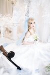 [Cosplay] 焖焖碳 - 少女前线 索米 婚纱