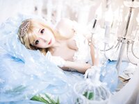 [Cosplay] 焖焖碳 - 少女前线 索米 婚纱