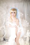[Cosplay] 焖焖碳 - 少女前线 索米 婚纱
