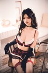 [Cosplay] 雪晴Astra - 圣诞节 红格子