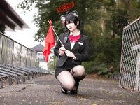 [Cosplay] 屿鱼 蔚蓝档案 春日椿 导游