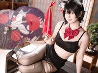 [Cosplay] 屿鱼 蔚蓝档案 春日椿 导游