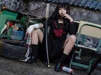 [Cosplay] 咬一口兔娘 - 不良女高