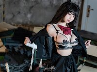 [Cosplay] 咬一口兔娘 - 不良女高