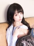 [Cosplay] rioko 凉凉子 - Guitar Girl Lace-up Skirt 吉他妹妹系带裙