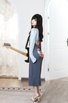 [Cosplay] rioko 凉凉子 - Guitar Girl Lace-up Skirt 吉他妹妹系带裙