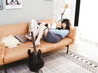 [Cosplay] rioko 凉凉子 - Guitar Girl Lace-up Skirt 吉他妹妹系带裙