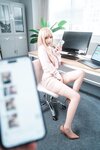 [Cosplay] 雪晴Astra - 金发职人OL