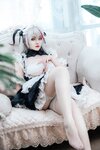 [Cosplay] Natsuko夏夏子 碧蓝航线 埃吉尔 龙女仆