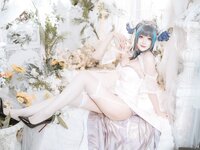 [Cosplay] 兔胖胖min 柴郡 礼服