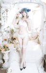 [Cosplay] 兔胖胖min 柴郡 礼服
