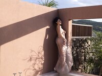 [Cosplay] 鱼子酱Fish 抹胸芦苇女人写真