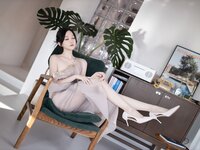 [Cosplay] 鱼子酱Fish 抹胸芦苇女人写真