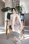 [Cosplay] 鱼子酱Fish 抹胸芦苇女人写真