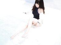 [Cosplay] rioko 凉凉子 - Rooftop swimming competition 天台竞泳