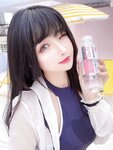 [Cosplay] rioko 凉凉子 - Rooftop swimming competition 天台竞泳