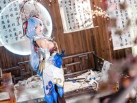 [Cosplay] 咬一口兔娘 - 循循守月 甘雨