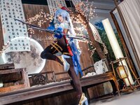 [Cosplay] 咬一口兔娘 - 循循守月 甘雨