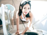 [JVID] 露露咪 - 露露咪淫蕩小女僕 露露咪の特別服務 幫主人足交到射了 粉嫩美乳美鮑