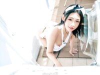 [JVID] 露露咪 - 露露咪淫蕩小女僕 露露咪の特別服務 幫主人足交到射了 粉嫩美乳美鮑