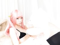 [Cosplay][misaco] Rumi Reina 礼奈るみ - TLに突然のド貧乳~淫乱ピンク~