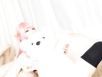 [Cosplay][misaco] Rumi Reina 礼奈るみ - TLに突然のド貧乳~淫乱ピンク~