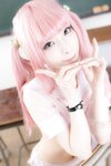 [Cosplay][misaco] Rumi Reina 礼奈るみ - TLに突然のド貧乳~淫乱ピンク~