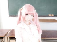 [Cosplay][misaco] Rumi Reina 礼奈るみ - TLに突然のド貧乳~淫乱ピンク~