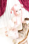 [Cosplay][misaco] Rumi Reina 礼奈るみ - TLに突然のド貧乳~淫乱ピンク~