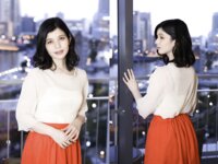 【舞ワイフ公式写真集】ローレン花恋 - 某タレントを思わせるようなハーフ美人妻