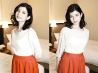 【舞ワイフ公式写真集】ローレン花恋 - 某タレントを思わせるようなハーフ美人妻