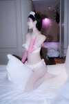 [Cosplay] 晚苏susu 粉色女仆