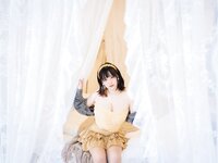[Cosplay] 阿半今天很开心 - 黄色抹胸