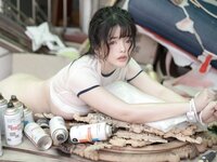 [Cosplay] NinJA 阿寨寨 - After physical education 体育课后