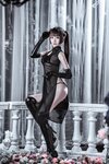 [Cosplay] Hoshino Masato 星野咪兔 - See-through mesh cheongsam 透视网纱旗袍