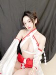[Cosplay] 白嫩美少女鬼畜瑶 - 巫女