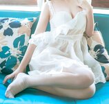 [Cosplay] Rinaijiao 日奈娇 - Transparent Apron 透明围裙