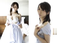 【舞ワイフ公式写真集】田中なな実 - 舌で男の乳首を舐めながら勃起を確認する淫妻