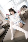 [Cosplay] 不呆猫 - 白色兔子JK