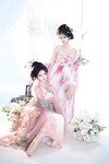 [Cosplay] 星澜是澜澜叫澜妹呀&Natsuko夏夏子 - 瑶池洗凝脂