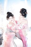 [Cosplay] 星澜是澜澜叫澜妹呀&Natsuko夏夏子 - 瑶池洗凝脂